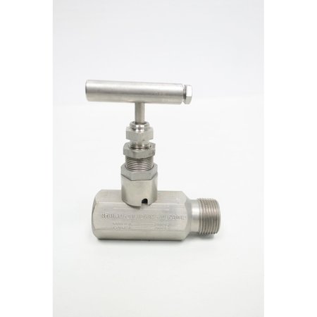 ANDERSON GREENWOOD 12In X 34In Manual Npt Stainless 6000Psi Needle Valve H7HIM46QBLHDG0XS 24828002